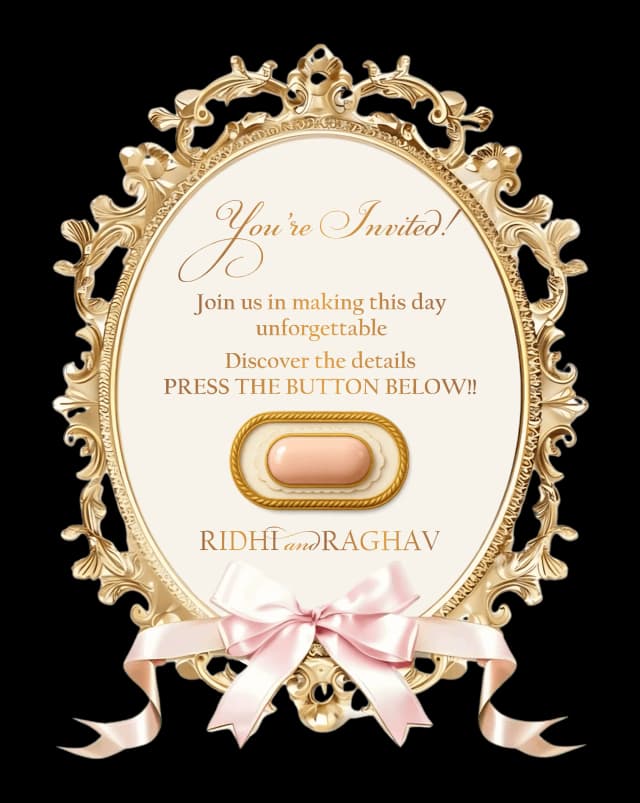 You're Invited! Press the button to enter.